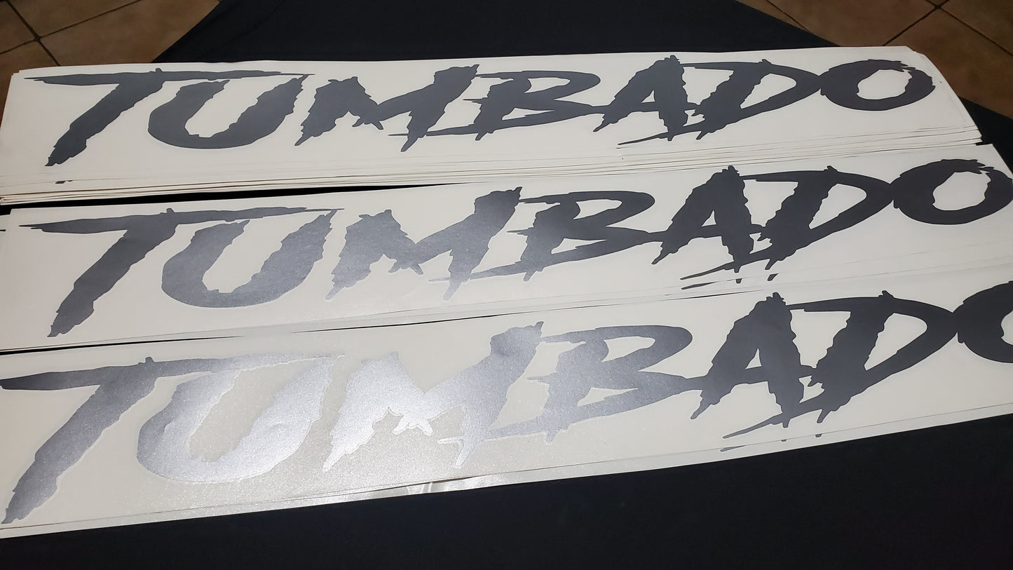 BIG Windshield Decals / STICKERS (TUMBADO) ⬆️ALL COLORS⬆️