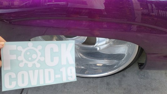 F#CK COVID DECALS